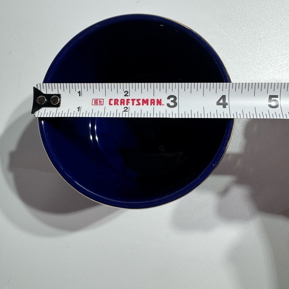 Vintage Waechtersbach Canister Jar Winter Dreams W Germany Cobalt Blue NO LID - Picture 7 of 7